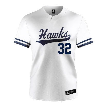 Monmouth - NCAA Baseball : Joseph Carucci - White Jersey-0