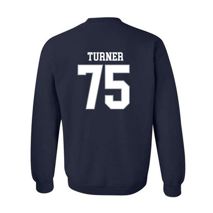 Monmouth - NCAA Football : Bleek Turner - Replica Shersey Crewneck Sweatshirt-1