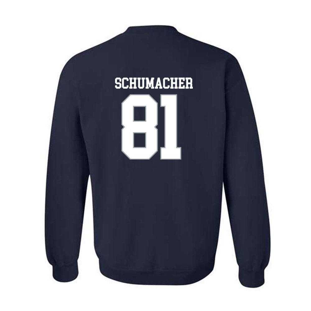 Monmouth - NCAA Football : Mike Schumacher - Replica Shersey Crewneck Sweatshirt-1