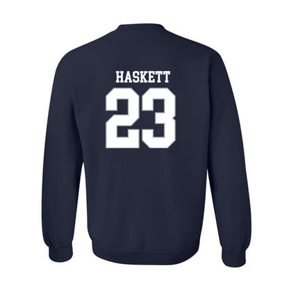 Monmouth - NCAA Football : Amir Haskett - Replica Shersey Crewneck Sweatshirt-1