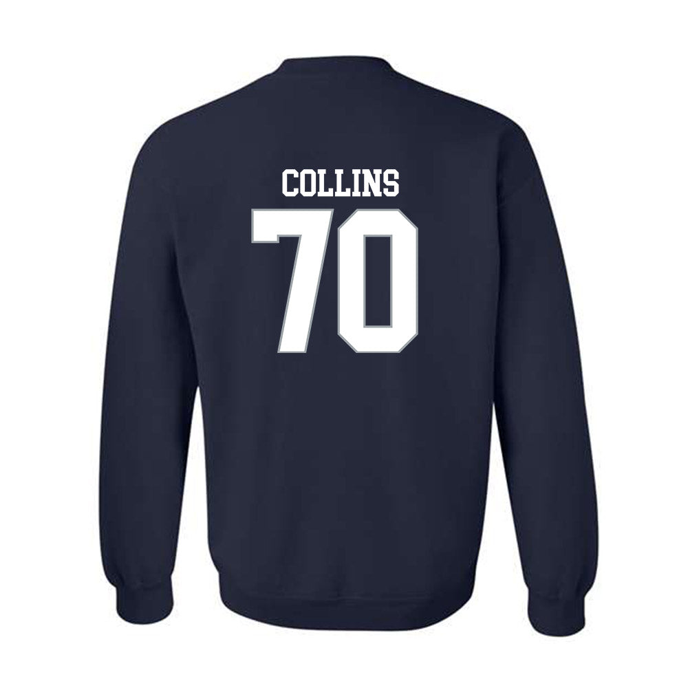 Monmouth - NCAA Football : Reed Collins - Replica Shersey Crewneck Sweatshirt-1
