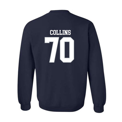 Monmouth - NCAA Football : Reed Collins - Replica Shersey Crewneck Sweatshirt-1