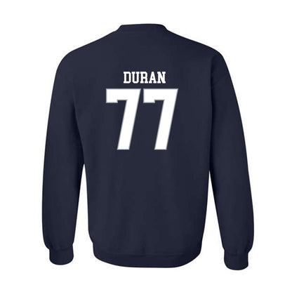 Monmouth - NCAA Football : Josh Duran - Replica Shersey Crewneck Sweatshirt-1