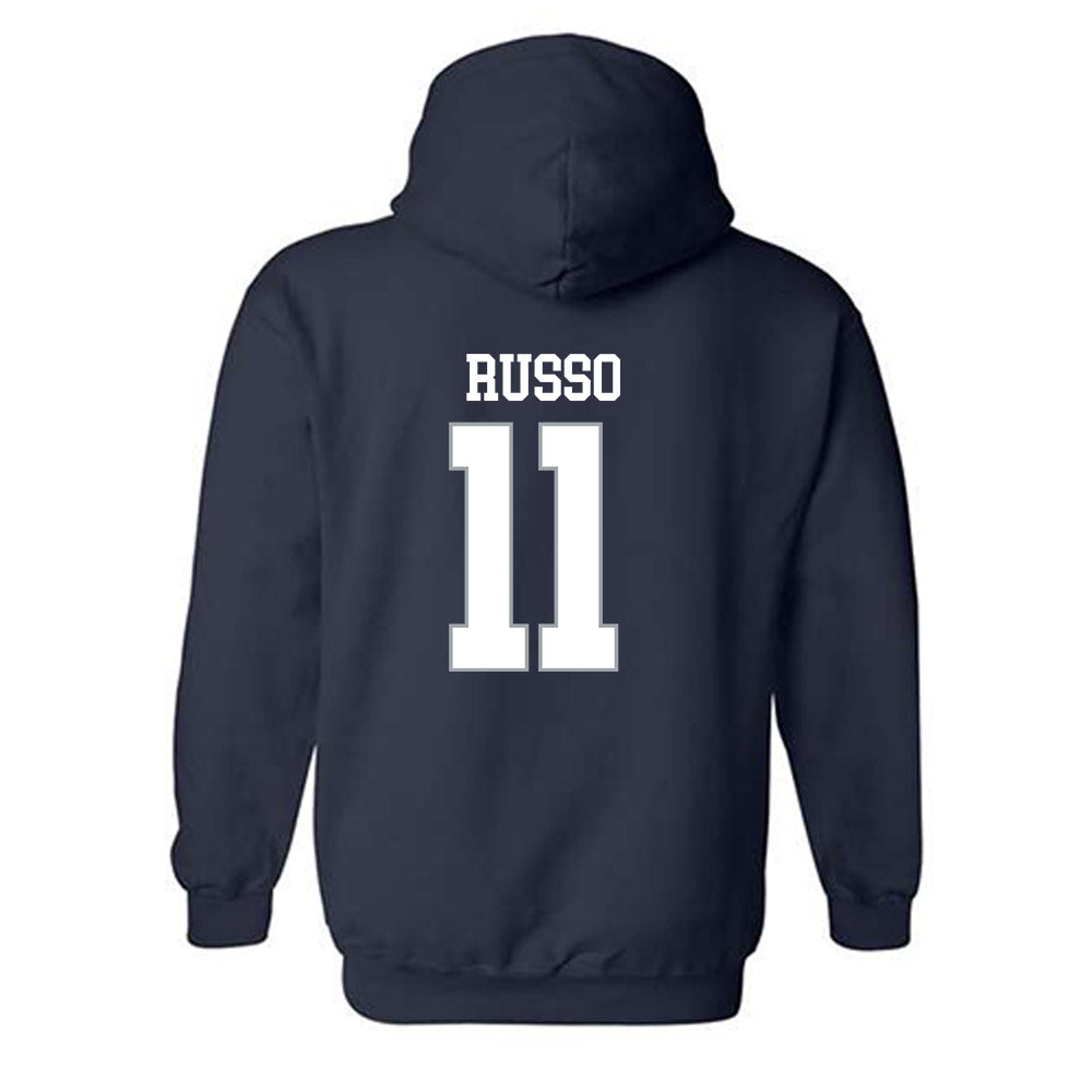 Monmouth - NCAA Football : Ryan Russo - Replica Shersey Hooded Sweatshirt-1