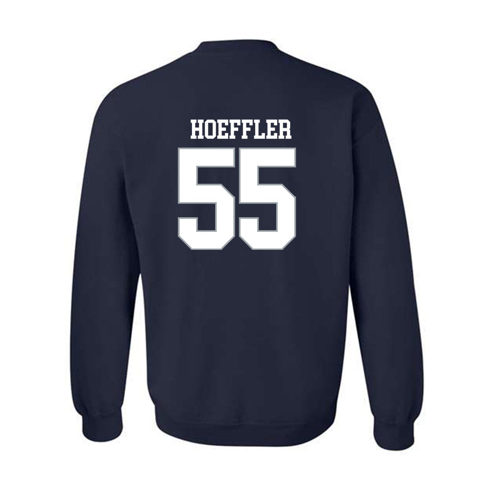 Monmouth - NCAA Football : Justin Hoeffler - Replica Shersey Crewneck Sweatshirt-1