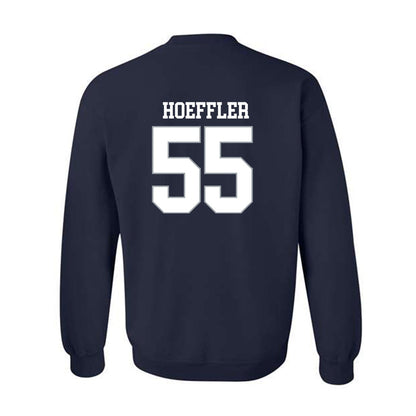 Monmouth - NCAA Football : Justin Hoeffler - Replica Shersey Crewneck Sweatshirt-1