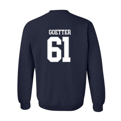 Monmouth - NCAA Football : Collin Goetter - Replica Shersey Crewneck Sweatshirt-1