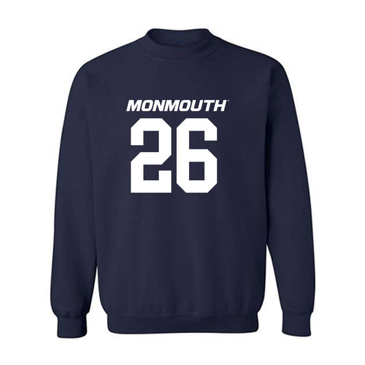 Monmouth - NCAA Football : Donovan Fey - Replica Shersey Crewneck Sweatshirt-0