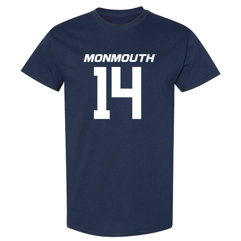 Monmouth - NCAA Football : Christian Harrison - Replica Shersey T-Shirt-0