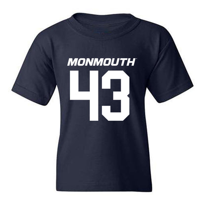 Monmouth - NCAA Football : Jake Davis - Replica Shersey Youth T-Shirt-0