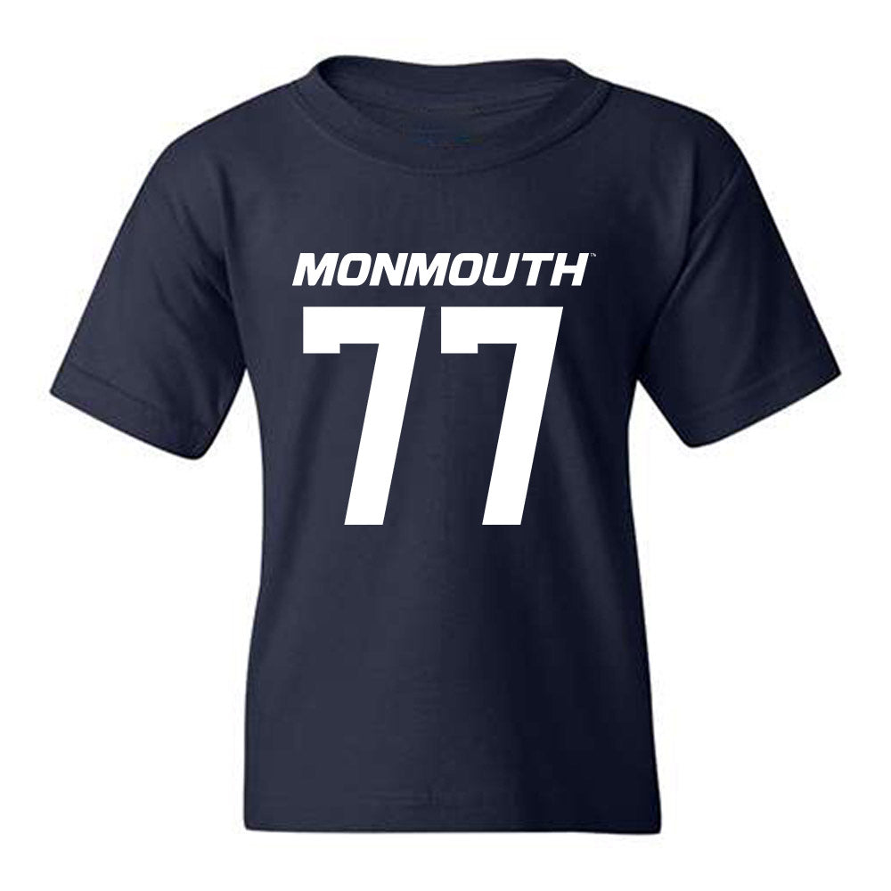 Monmouth - NCAA Football : Josh Duran - Replica Shersey Youth T-Shirt-0