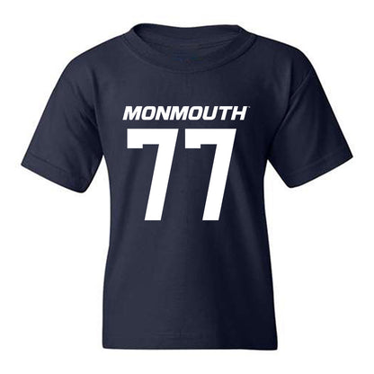 Monmouth - NCAA Football : Josh Duran - Replica Shersey Youth T-Shirt-0