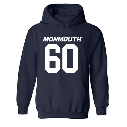 Monmouth - NCAA Football : Brady O'Hara - Replica Shersey Hooded Sweatshirt-0