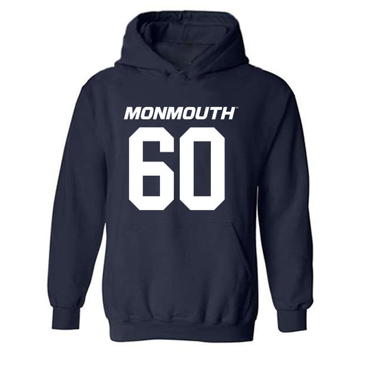 Monmouth - NCAA Football : Brady O'Hara - Replica Shersey Hooded Sweatshirt-0