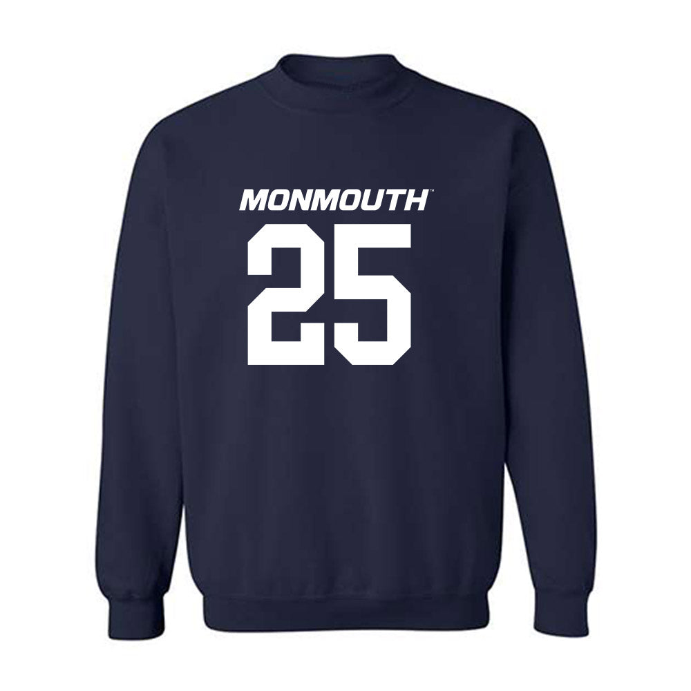 Monmouth - NCAA Football : Greg Randall - Replica Shersey Crewneck Sweatshirt-0