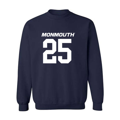 Monmouth - NCAA Football : Greg Randall - Replica Shersey Crewneck Sweatshirt-0