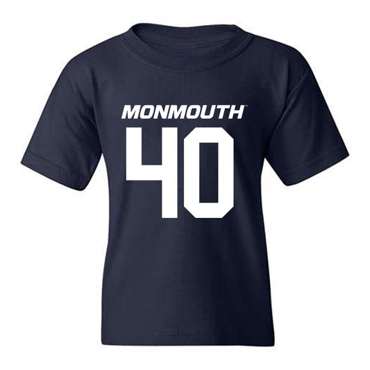 Monmouth - NCAA Football : Anthony Bello - Replica Shersey Youth T-Shirt-0