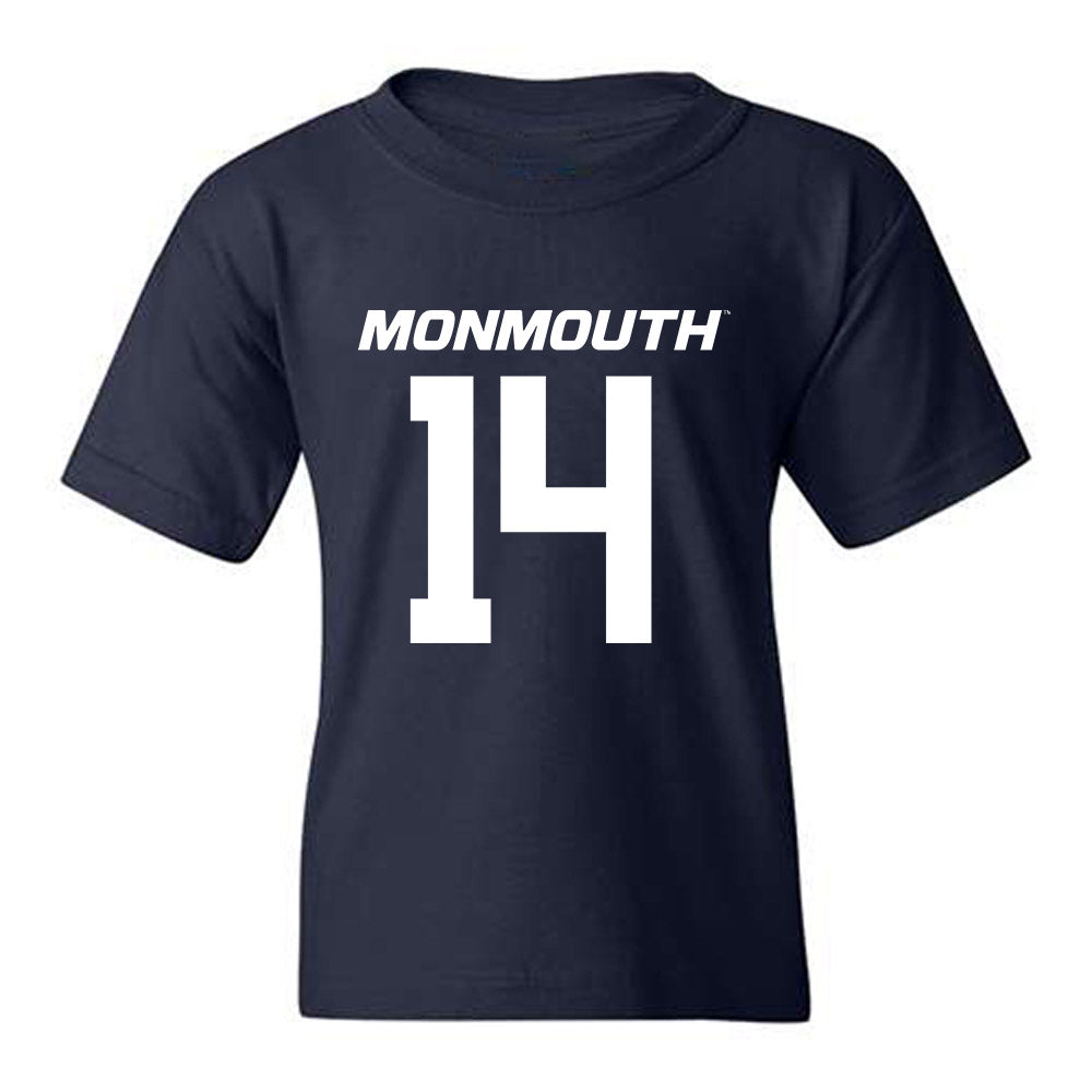 Monmouth - NCAA Football : Christian Harrison - Replica Shersey Youth T-Shirt-0