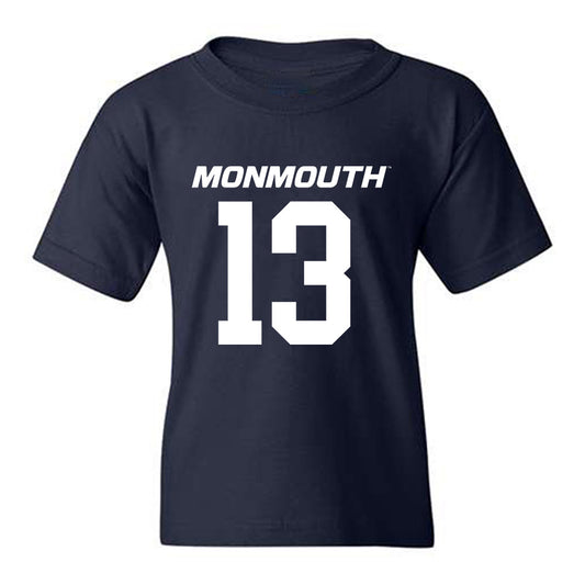 Monmouth - NCAA Football : Frankie Weaver III - Replica Shersey Youth T-Shirt-0