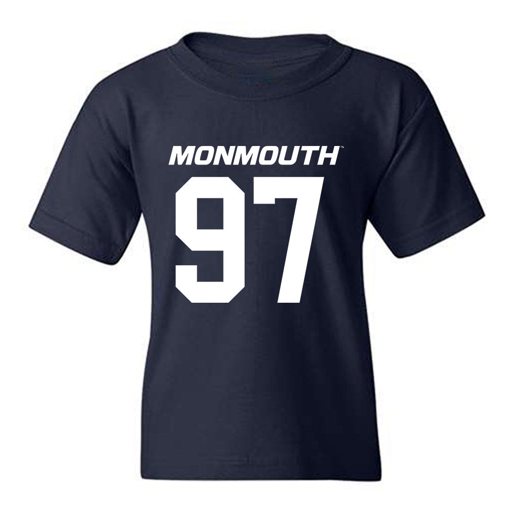 Monmouth - NCAA Football : Rashee Bell - Replica Shersey Youth T-Shirt-0