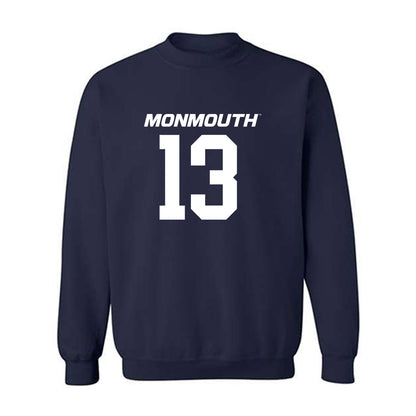 Monmouth - NCAA Football : Frankie Weaver III - Replica Shersey Crewneck Sweatshirt-0