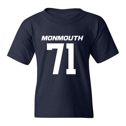 Monmouth - NCAA Football : Moses Gakodi - Replica Shersey Youth T-Shirt-0