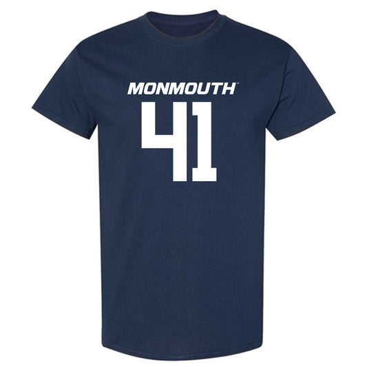 Monmouth - NCAA Football : Isaiah Grier - Replica Shersey T-Shirt-0
