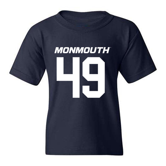 Monmouth - NCAA Football : Justin Griffin - Replica Shersey Youth T-Shirt-0