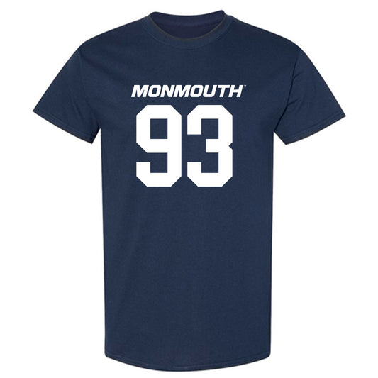 Monmouth - NCAA Football : DJ Briscoe Jr - Replica Shersey T-Shirt-0