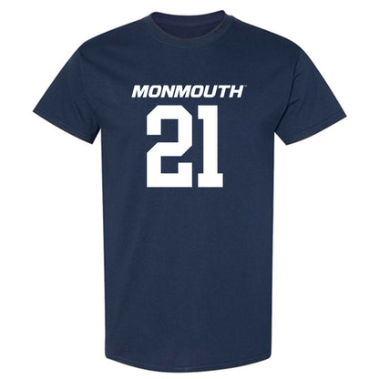 Monmouth - NCAA Football : Omar Ibrahim - Replica Shersey T-Shirt-0