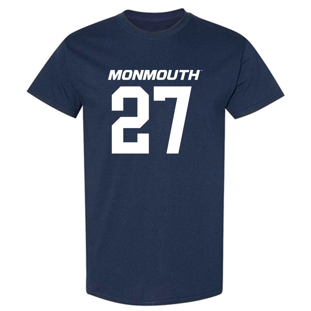 Monmouth - NCAA Football : Spencer Kishbaugh - Replica Shersey T-Shirt-0