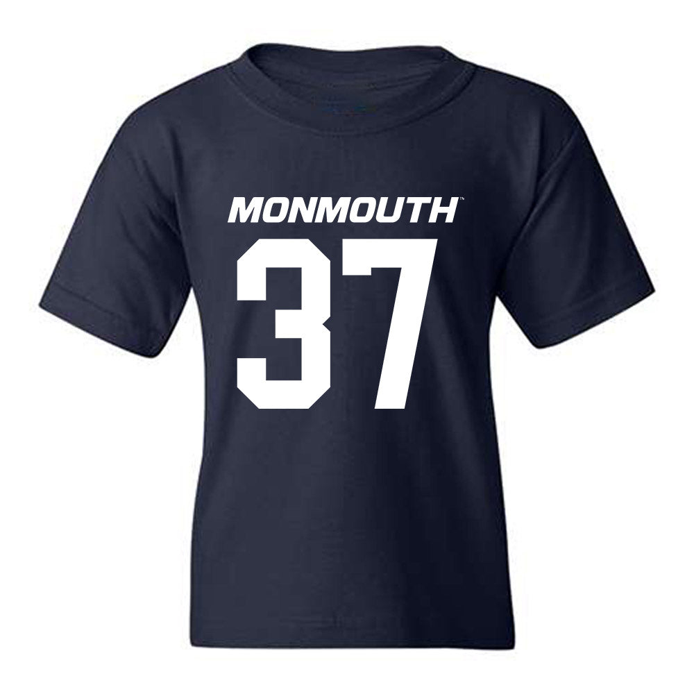 Monmouth - NCAA Football : Korry Pitts Jr - Replica Shersey Youth T-Shirt-0