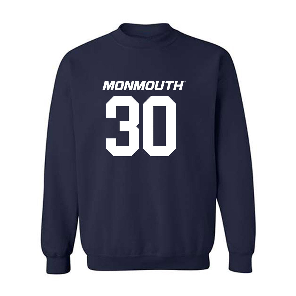 Monmouth - NCAA Football : Jaeden Jones - Replica Shersey Crewneck Sweatshirt
