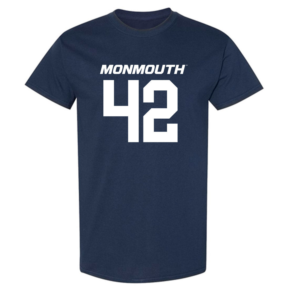 Monmouth - NCAA Football : Nolan Carter - Replica Shersey T-Shirt-0