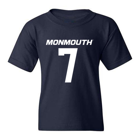 Monmouth - NCAA Football : Travon Neal - Replica Shersey Youth T-Shirt-0