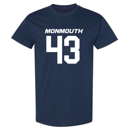 Monmouth - NCAA Football : Jake Davis - Replica Shersey T-Shirt-0