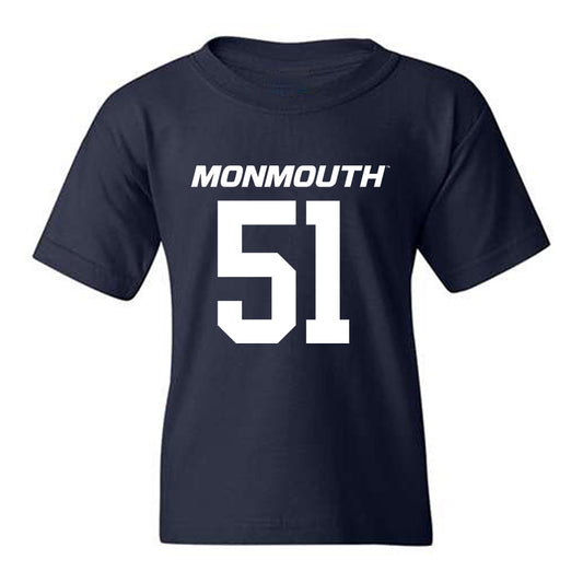Monmouth - NCAA Football : Chris Ulmer - Replica Shersey Youth T-Shirt-0
