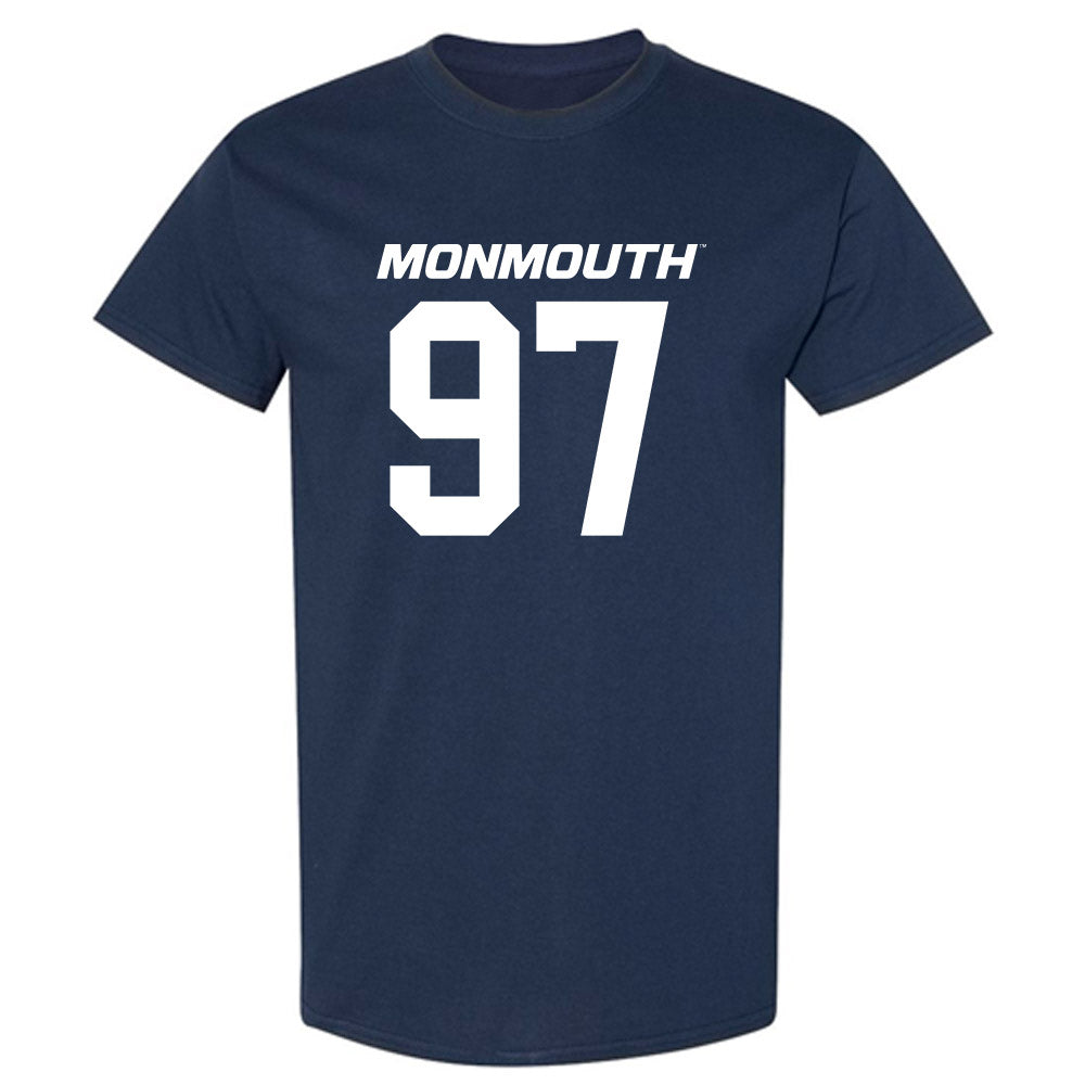 Monmouth - NCAA Football : Rashee Bell - Replica Shersey T-Shirt-0