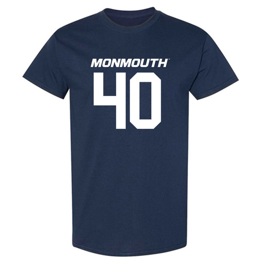 Monmouth - NCAA Football : Anthony Bello - Replica Shersey T-Shirt-0