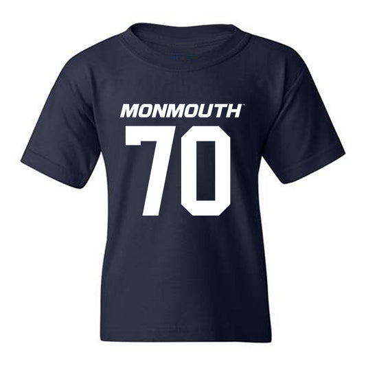Monmouth - NCAA Football : Reed Collins - Replica Shersey Youth T-Shirt-0