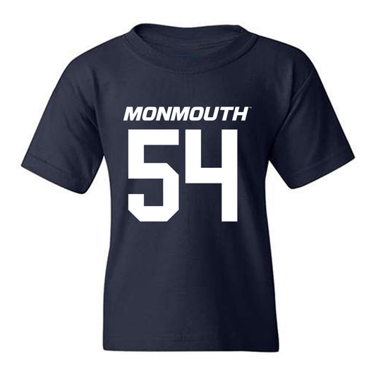 Monmouth - NCAA Football : Luke King - Replica Shersey Youth T-Shirt-0