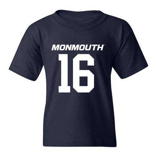 Monmouth - NCAA Football : Michael DiVittorio - Replica Shersey Youth T-Shirt-0