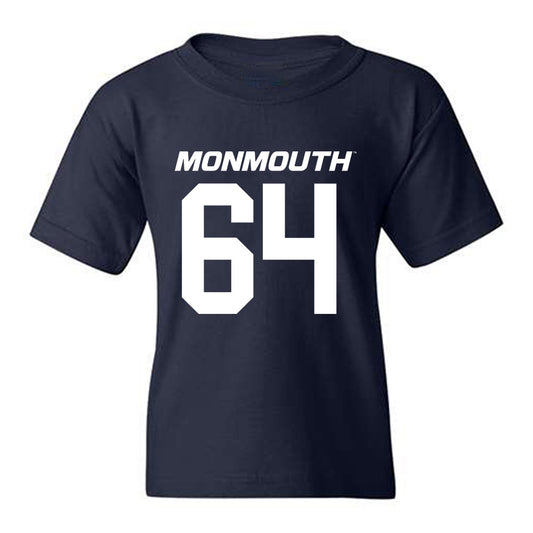Monmouth - NCAA Football : James Rizzo - Replica Shersey Youth T-Shirt-0