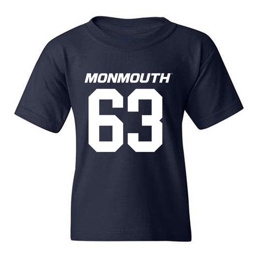 Monmouth - NCAA Football : Blake Birbilis - Replica Shersey Youth T-Shirt-0