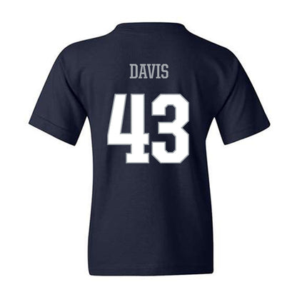 Monmouth - NCAA Football : Jake Davis - Classic Shersey Youth T-Shirt-1