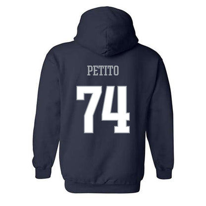 Monmouth - NCAA Football : Michael Petito - Classic Shersey Hooded Sweatshirt