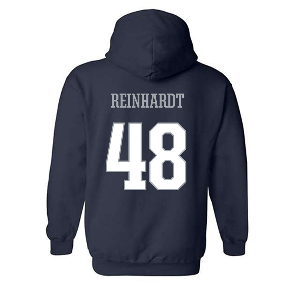 Monmouth - NCAA Football : Heath Reinhardt - Classic Shersey Hooded Sweatshirt-1