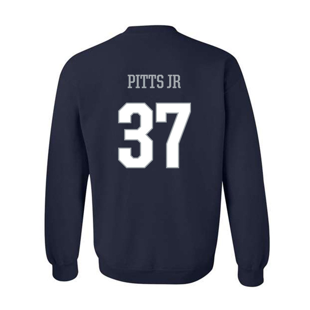 Monmouth - NCAA Football : Korry Pitts Jr - Classic Shersey Crewneck Sweatshirt-1