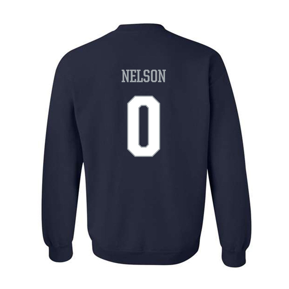 Monmouth - NCAA Football : Gavin Nelson - Classic Shersey Crewneck Sweatshirt-1