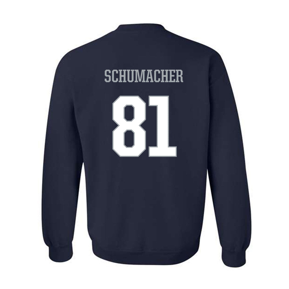 Monmouth - NCAA Football : Mike Schumacher - Classic Shersey Crewneck Sweatshirt-1